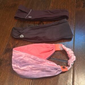 3 Lululemon headbands! Great condition!